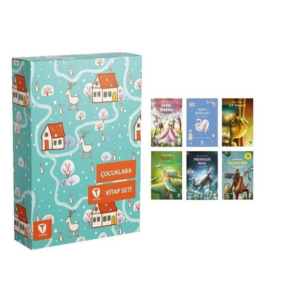 Çocuklara Kitap Seti 1 - 6 Kitap Takım | Turkuvaz Çocuk (İnce Kapak)