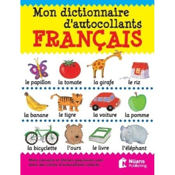 Mon Dictionnaire Dautocollants Français | Nüans