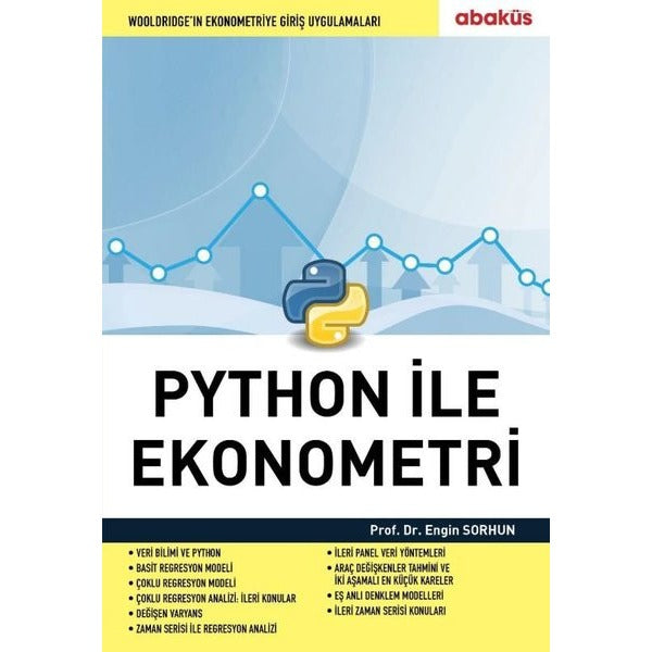 Python ile Ekonometri | Abaküs Kitap (İnce Kapak)