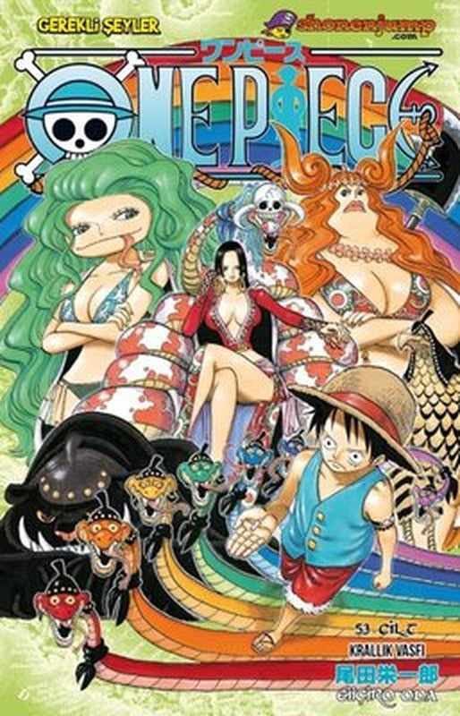 One Piece 53. Cilt - Krallık Vasfı | Gerekli Şeyler (İnce Kapak)