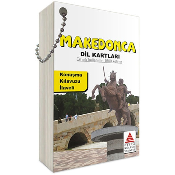 Makedonca Dil Kartları | Delta Kültür-Eğitim (İnce Kapak)