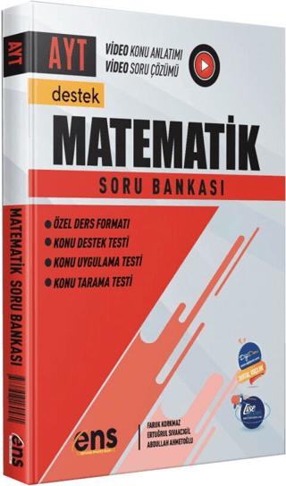 AYT Matematik Destek Soru Bankası | ENS Yayınları (Ciltsiz) - Resim 1