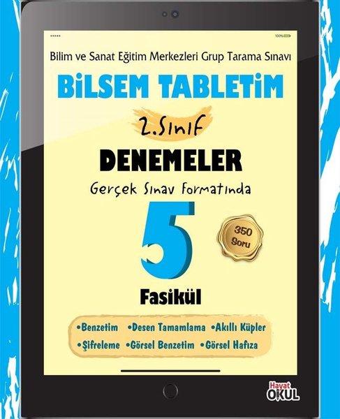 2.Sınıf Bilsem Tabletim - Denemeler | Hayat Okul (İnce Kapak) - Resim 1