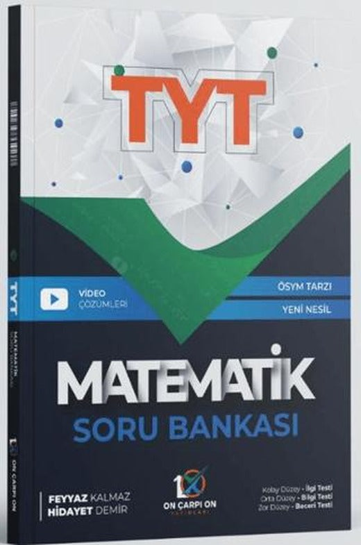 2025 TYT Matematik Soru Bankası | On Çarpı On Yayınları (Ciltsiz)