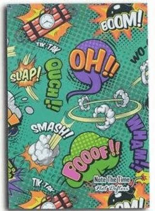 Boom Comic Patterns Not Defteri | Note The Time - Resim 1