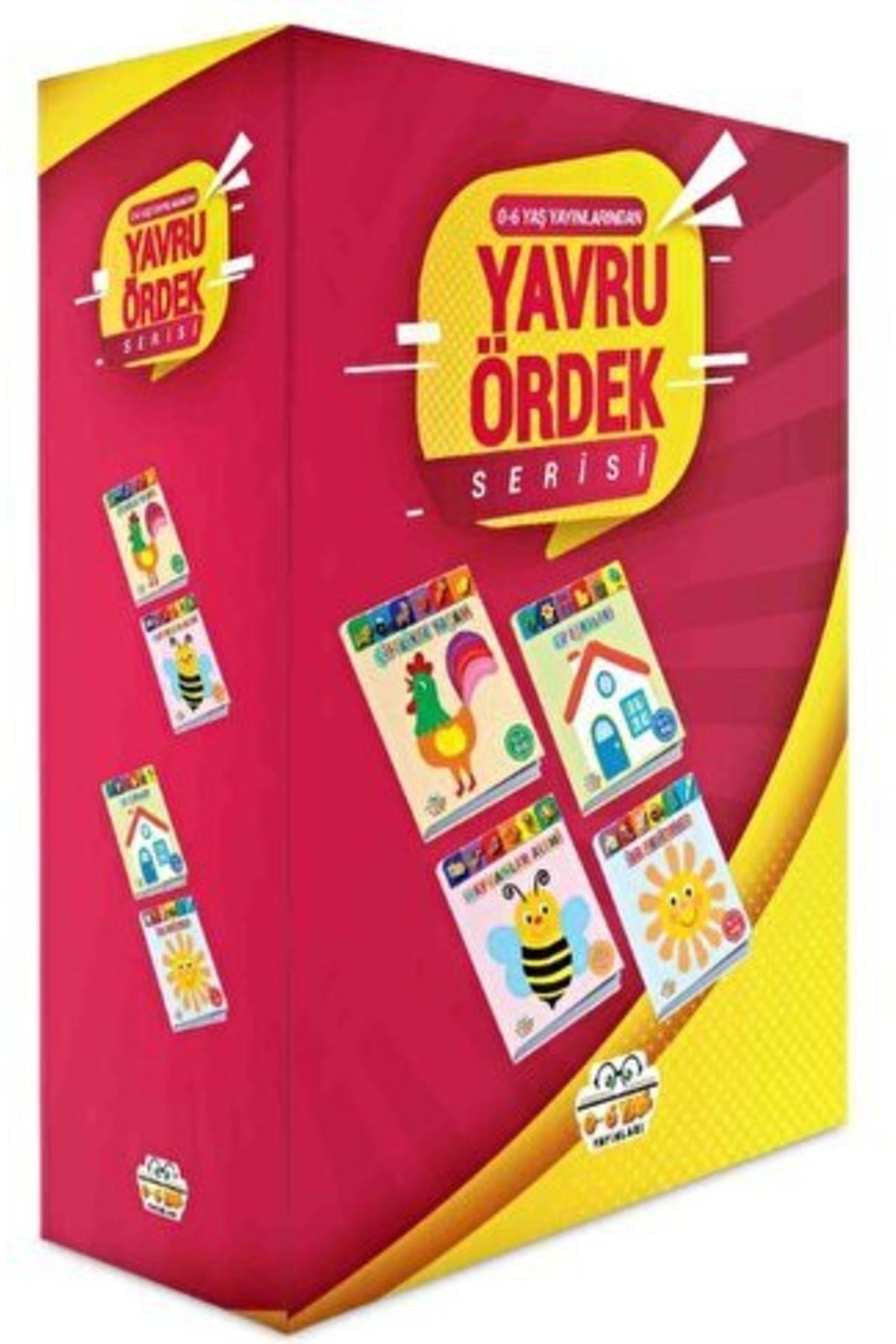 Yavru Ördek Serisi (4 Kitap) | 0-6 Yaş Yayınları (Ciltsiz)