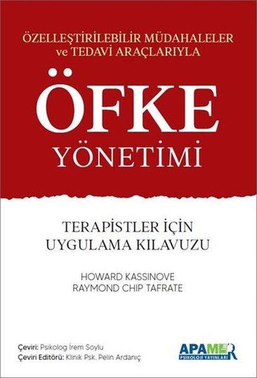 Öfke Yönetimi - Terapistler için Uygulama Kılavuzu | Apamer (İnce Kapak)