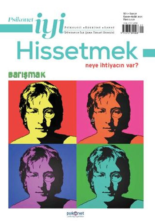 Psikonet İyi Hissetmek Sayı: 28 - Neye İhtiyacın Var? Barışmak | Psikonet Dergi (Ciltsiz)