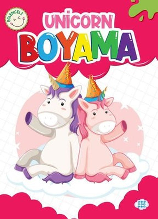 Eğlenceli Unicorn Boyama | Dokuz Yayınları