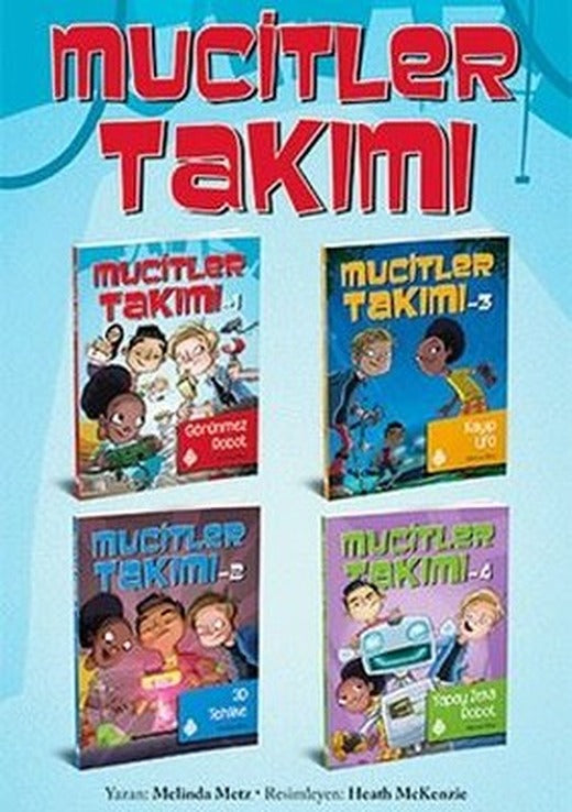 Mucitler Takımı Seti-4 Kitap Takım | Uğurböceği