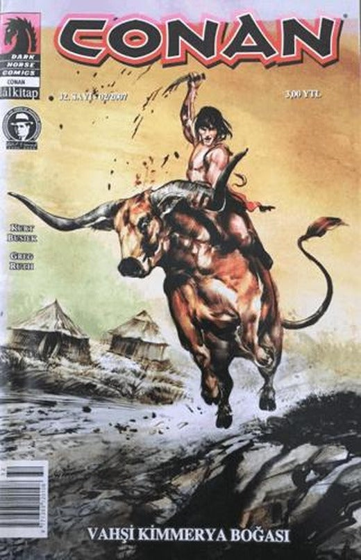 Conan Sayı: 32 Vahşi Kimmerya Boğası | Lal Kitap (Ciltsiz)
