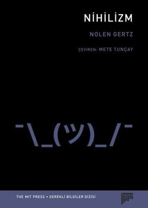 Nihilizm | Pan Yayıncılık (İnce Kapak)