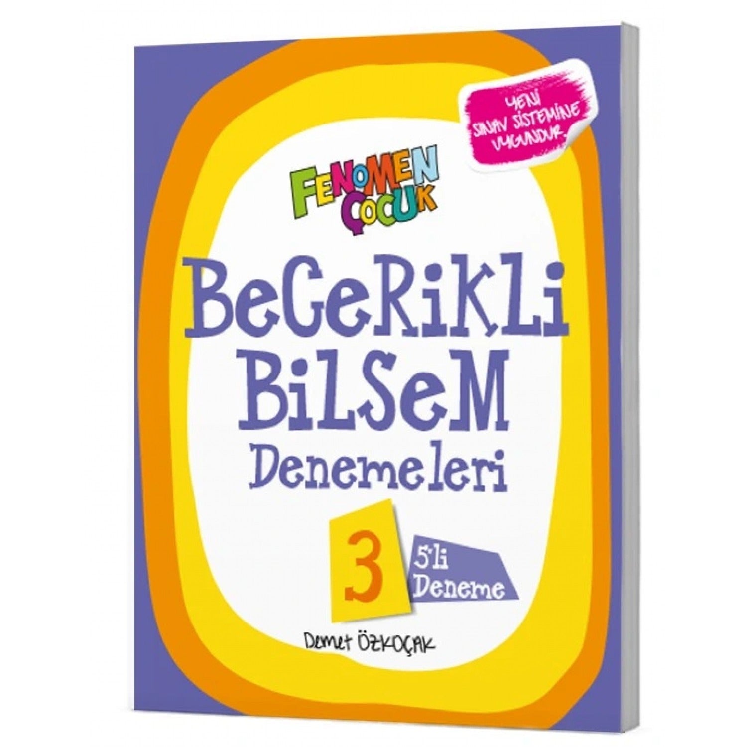 Fenomen Çocuk Becerikli Bilsem Denemeleri 3 | Kurmay Yayınları (Ciltsiz)