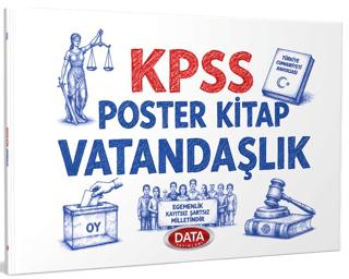 2026 KPSS Poster Kitap Vatandaşlık | Data Yayınları (Ciltsiz) - Resim 1
