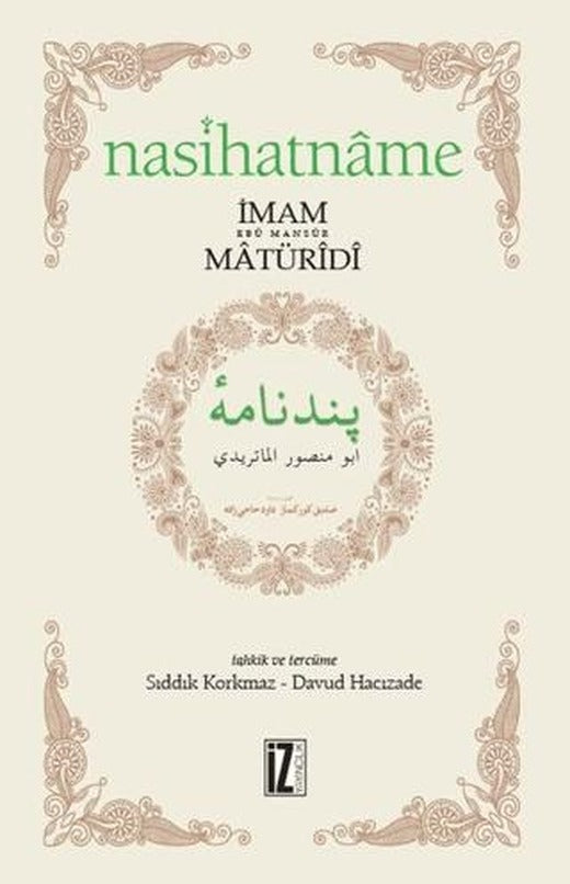 Nasihatname | İz Yayıncılık (Ciltsiz)