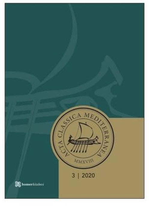 Acta Classica Mediterranea Sayı 3 2020