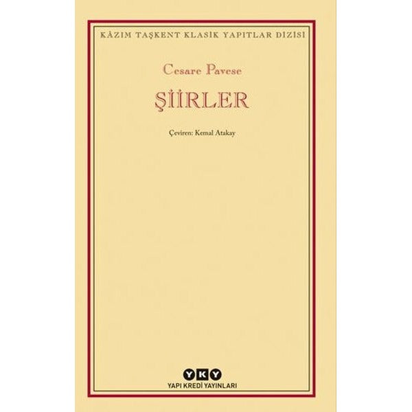 Şiirler / Cesare Pavese | Yapı Kredi Yayınları (Ciltsiz)