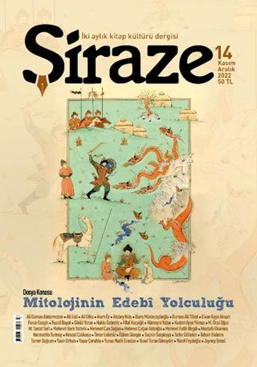 Şiraze Dergisi Sayı: 14 Kasım-Aralık 2022 | Şiraze Dergisi Yayınları (Ciltsiz)