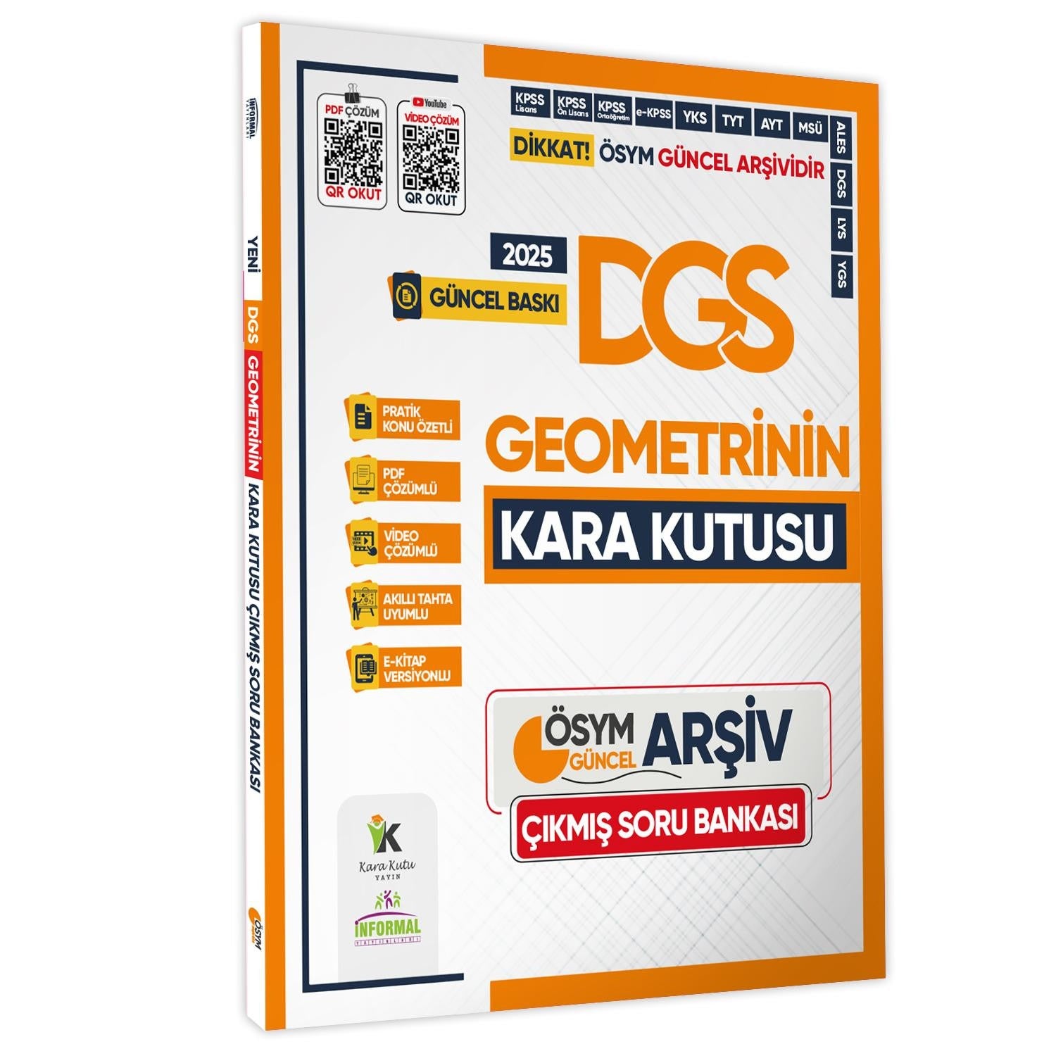 2025 DGS Geometrinin Kara Kutusu Konu Özetli Soru Havuzu Bankası