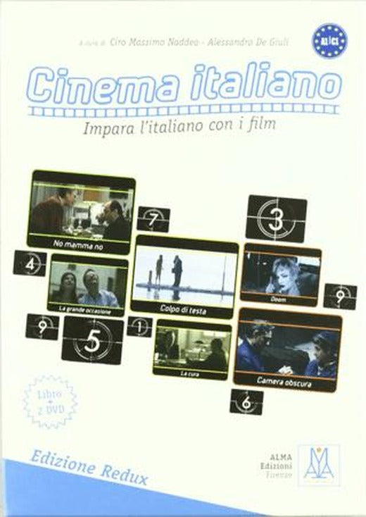 Cinema italiano Redux (Kitap+2 DVD) Filmlerle İtalyanca A1-C1 impara l’italiano con i film