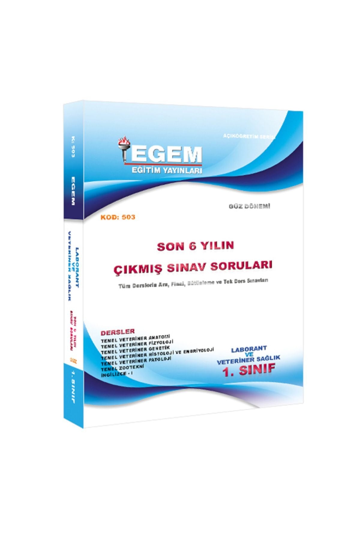 1. Sınıf Laborant ve Veteriner Sağlık Çıkmış Sınav Soruları