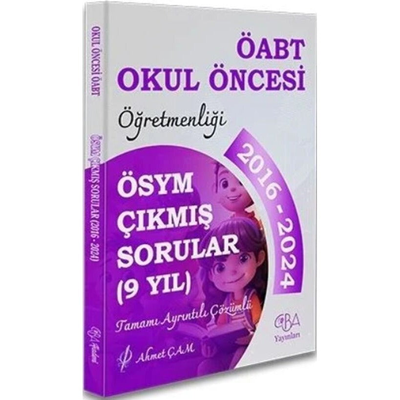 ÖABT MEB-AGS Okul Öncesi Öğretmenliği Çıkmış Sorular Son 9 Yıl Çözümlü