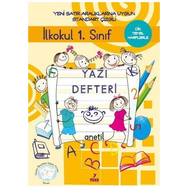 1. Sınıf Yazı Defteri Standart Çizgili