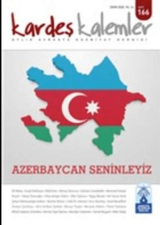 Kardeş Kalemler Aylık Avrasya Edebiyat Dergisi Sayı: 166 Ekim 2020 | Bengü Yayınları (Ciltsiz)