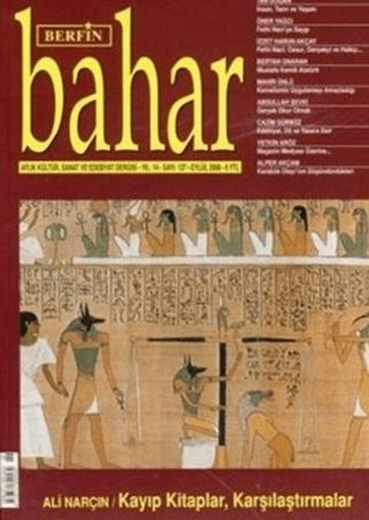Berfin Bahar Aylık Kültür, Sanat ve Edebiyat Dergisi Sayı: 127 | Berfin Bahar Dergisi (Ciltsiz)
