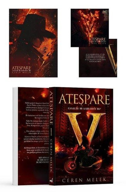 Ateşpare Cilt 1 - Canavar mı Kahraman mı? | İndigo Kitap (Ciltli)