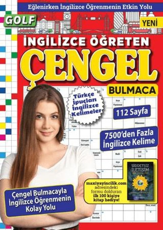 İngilizce Öğreten Çengel Bulmaca 1 | Maxi Yayıncılık (Ciltsiz)
