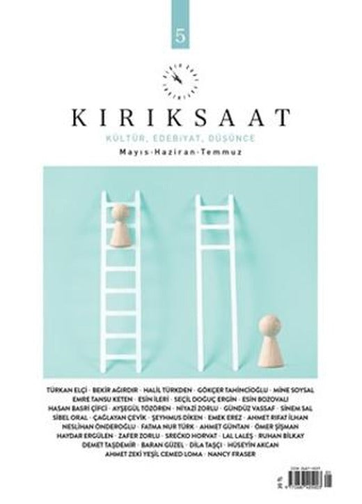 Kırık Saat Kültür, Edebiyat, Düşünce Dergisi Sayı: 5 Mayıs - Haziran - Temmuz 2021 | Dipnot Yayınları (Ciltsiz)