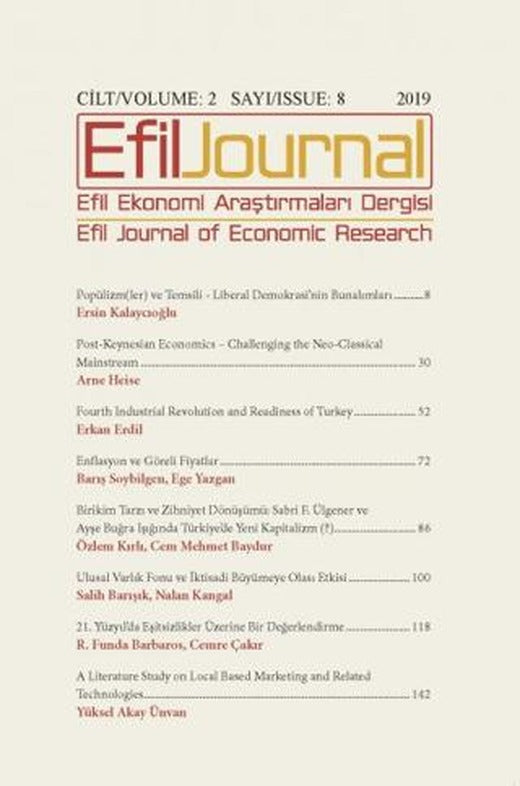 Efil Ekonomi Araştırmaları Dergisi Cilt: 2 Sayı: 8 | Efil Journal Dergisi (Ciltsiz)