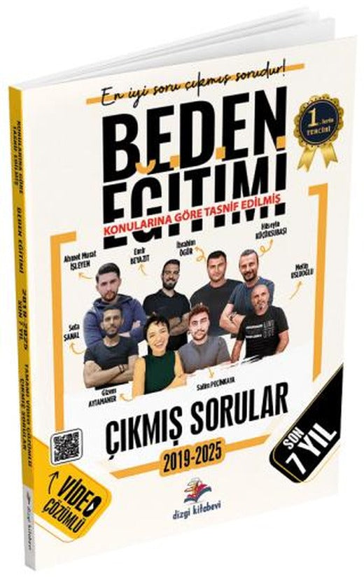 2026 ÖABT MEB-AGS Beden Eğitimi Öğretmenliği Çıkmış Sorular Son 7 Yıl Konularına Göre Çözümlü | Dizgi Kitap (Ciltsiz)