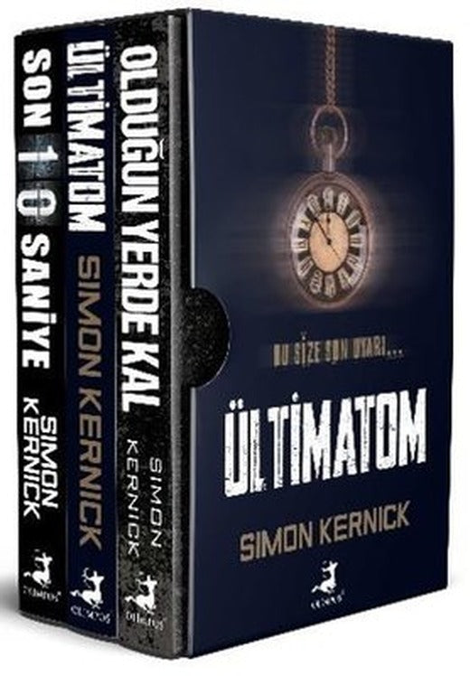 Simon Kernick Seti - Hayatta Kal - 3 Kitap Takım | Olimpos Yayınları