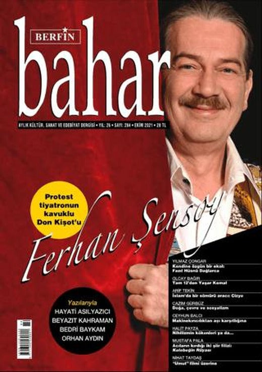 Berfin Bahar Aylık Kültür Sanat ve Edebiyat Dergisi Sayı: 284 Ekim 2021 | Berfin Bahar Dergisi (Ciltsiz)