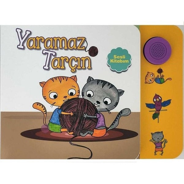Sesli Kitabım - Yaramaz Tarçın | Net Çocuk Yayınları (İnce Kapak)