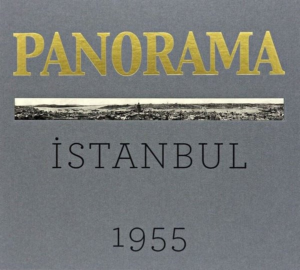 Bir İstanbul Panoraması 1955 (Gri) - An Istanbul Panorama 1955 | Masa Yayınevi (Ciltli)