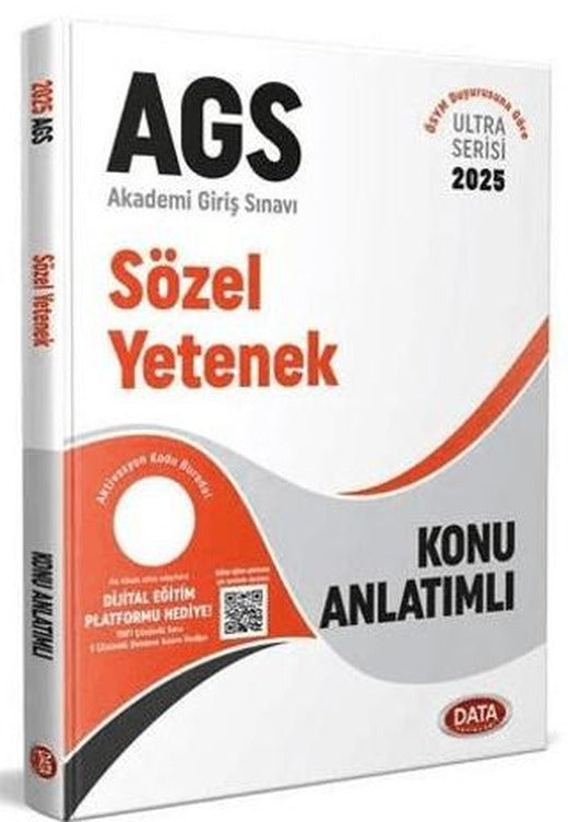 MEB AGS Sözel Yetenek Türkçe Konu Anlatımlı | Data Yayınları (Ciltsiz)