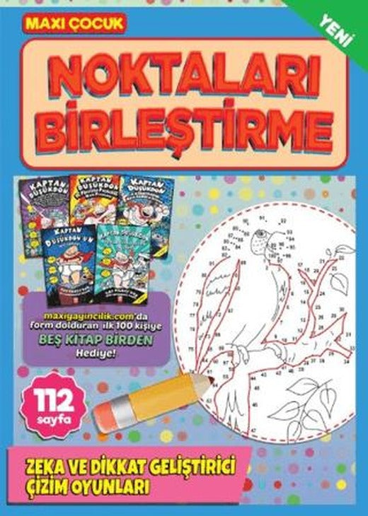 Maxi Çocuk Noktaları Birleştirme 4 | Maxi Yayıncılık (Ciltsiz)