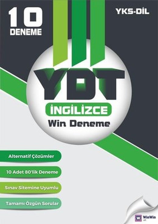 YKS 10'lu İngilizce Win Deneme Seti | Win Win ELT (İnce Kapak)