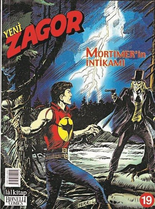 Zagor Sayı 19-Mortimer'in İntikamı | Lal (İnce Kapak)