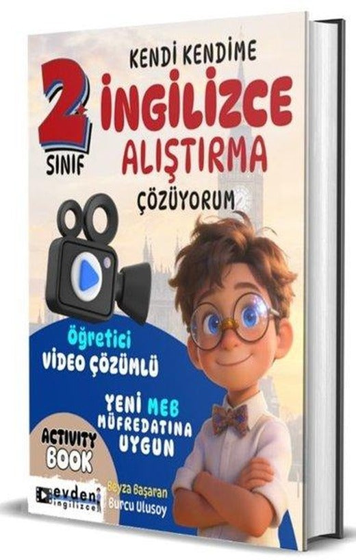 Kendi Kendime 2. Sınıf İngilizce Alıştırma Çözüyorum | Erkan Önler Yayınları (İnce Kapak)