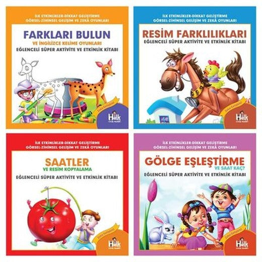 Harika Eşleştirmeler Seti - 4 Kitap Takım | Halk Kitabevi