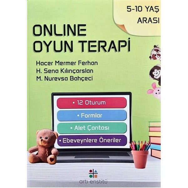 Online Oyun Terapi 5 - 10 Yaş Arası | Artı Enstitü Yayınları (İnce Kapak)