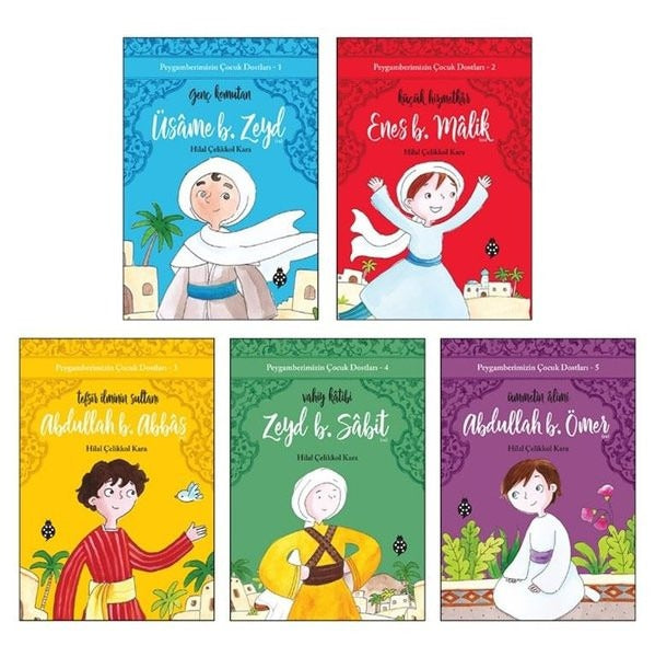 Peygamberimizin Çocuk Dostları Seti - 5 Kitap Takım | Uğurböceği