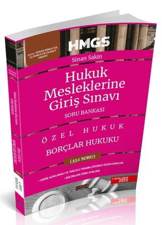 HMGS Borçlar Hukuku Soru Bankası | Savaş Yayınevi (Ciltsiz) - Resim 1