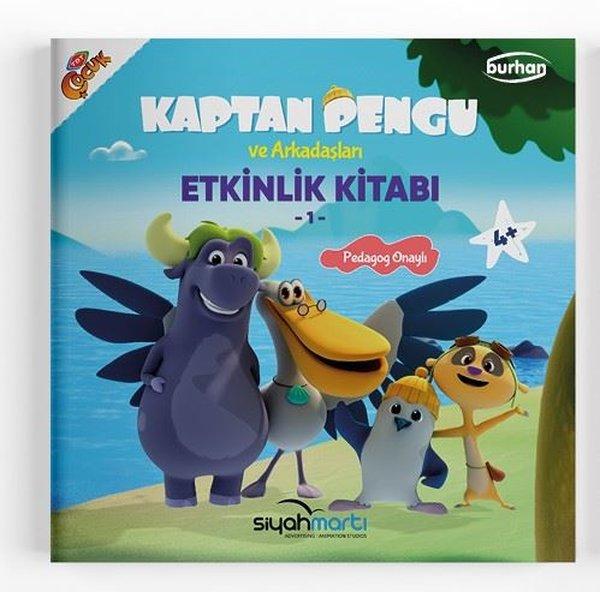 Kaptan Pengu ve Arkadaşları - Etkinlik Arkadaşları 4+ Yaş | Burhan Yayıncılık (İnce Kapak) - Resim 1