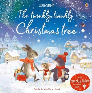 The Twinkly Twinkly Christmas Tree | Usborne (Ciltsiz) - Resim 1