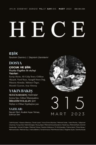 Hece Aylık Edebiyat Dergisi Sayı: 315 | Hece Dergisi (Ciltsiz) - Resim 1